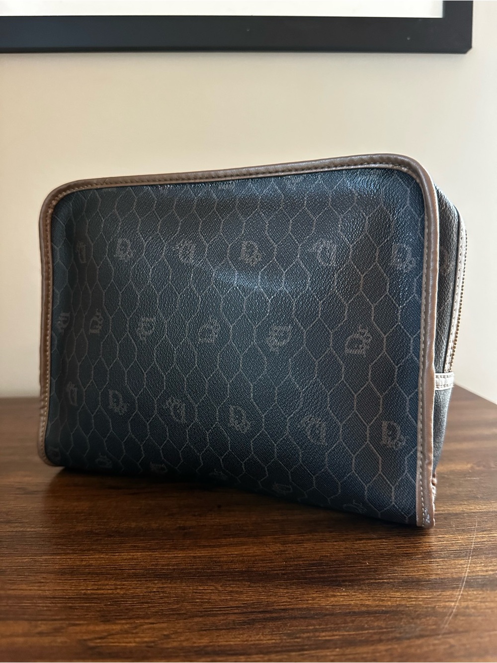 Dior Honeycomb Clutch Pouch